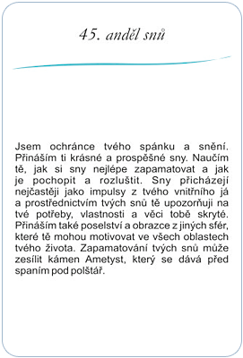 Andělské výkladové karty