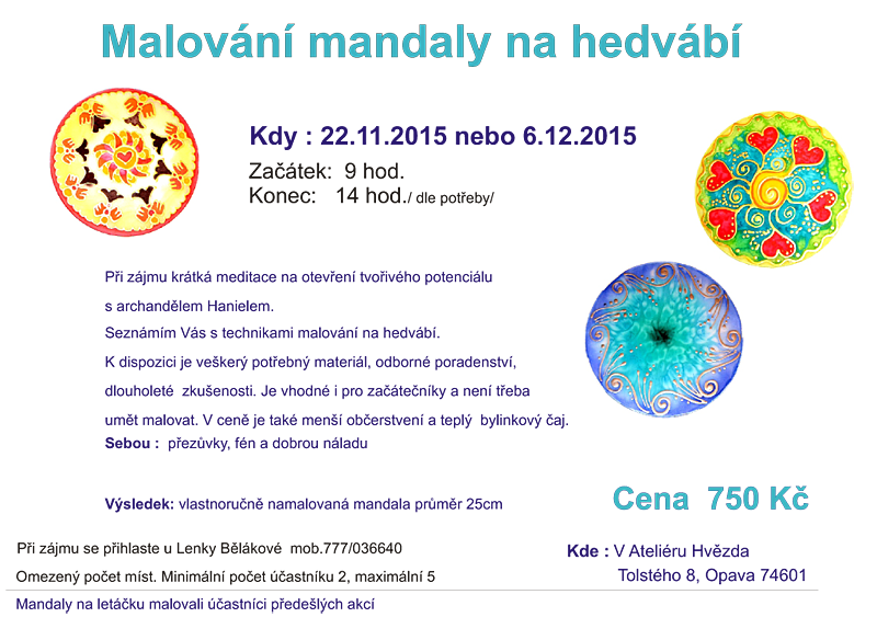 Leták - kurzy