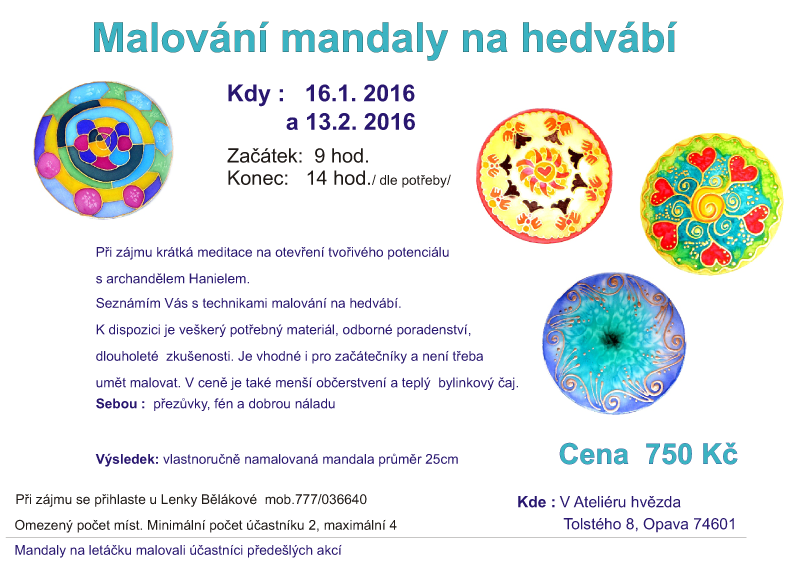 Leták - kurzy