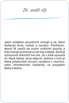 Andělské výkladové karty